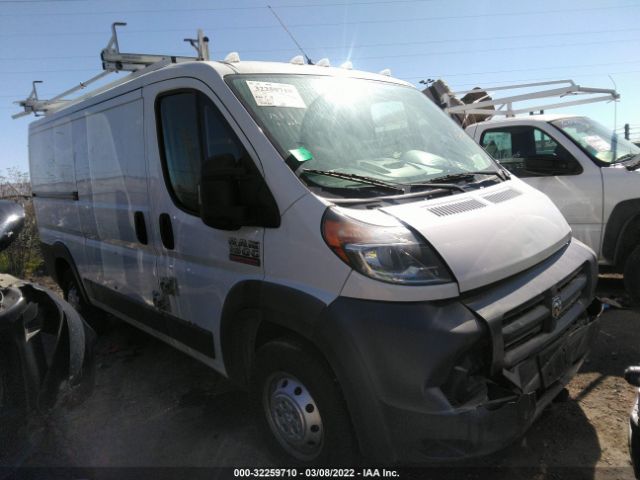 RAM PROMASTER CARGO VAN 2016 3c6trvag0ge114911