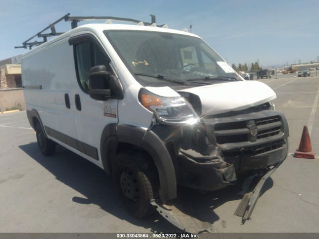 RAM PROMASTER CARGO VAN 2017 3c6trvag4he524032