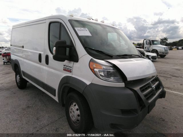 RAM PROMASTER CARGO VAN 2017 3c6trvag8he516435