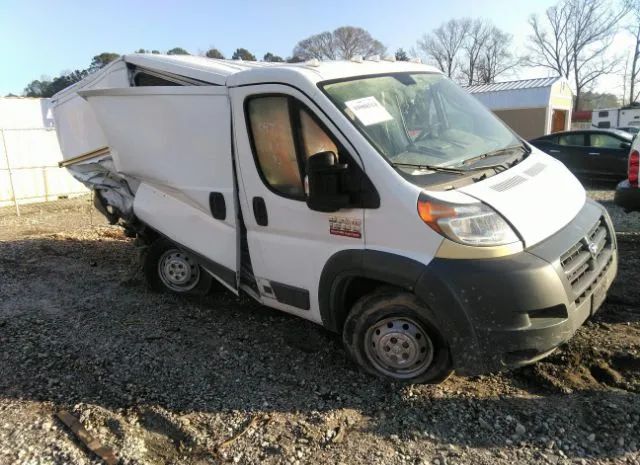 RAM PROMASTER CARGO VAN 2017 3c6trvag8he553419