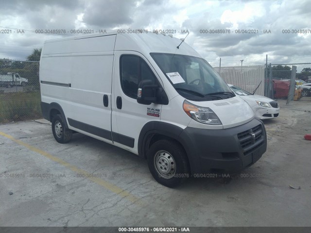 RAM PROMASTER CARGO VAN 2016 3c6trvbg1ge100093