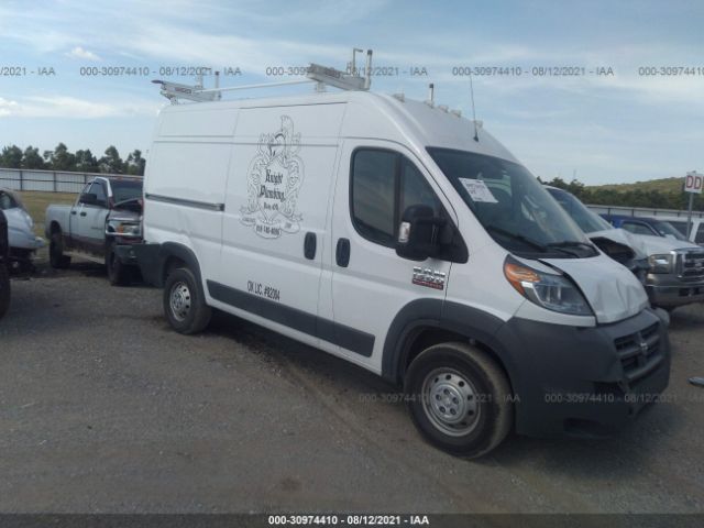 RAM PROMASTER CARGO VAN 2018 3c6trvbg3je147469