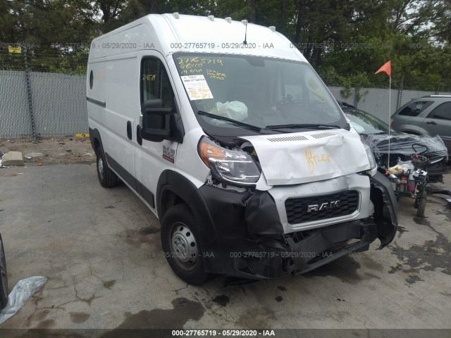 RAM PROMASTER CARGO VAN 2019 3c6trvbg6ke501972