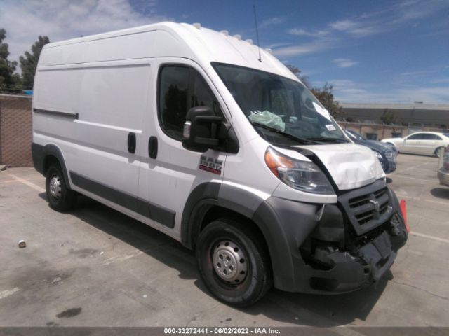 RAM PROMASTER CARGO VAN 2018 3c6trvbg9je105856