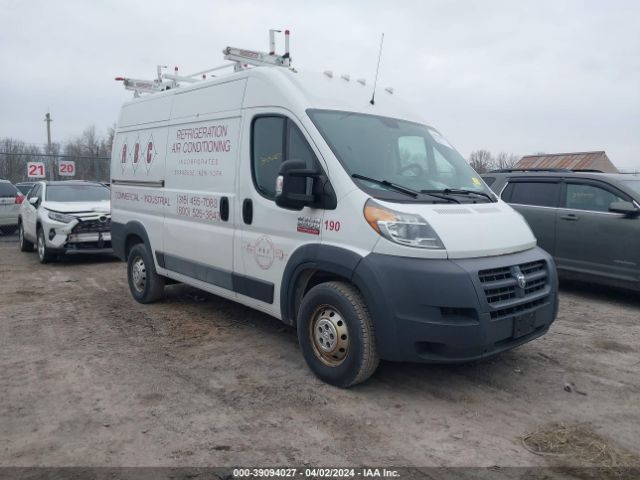 RAM PROMASTER 2500 2016 3c6trvcg0ge117028