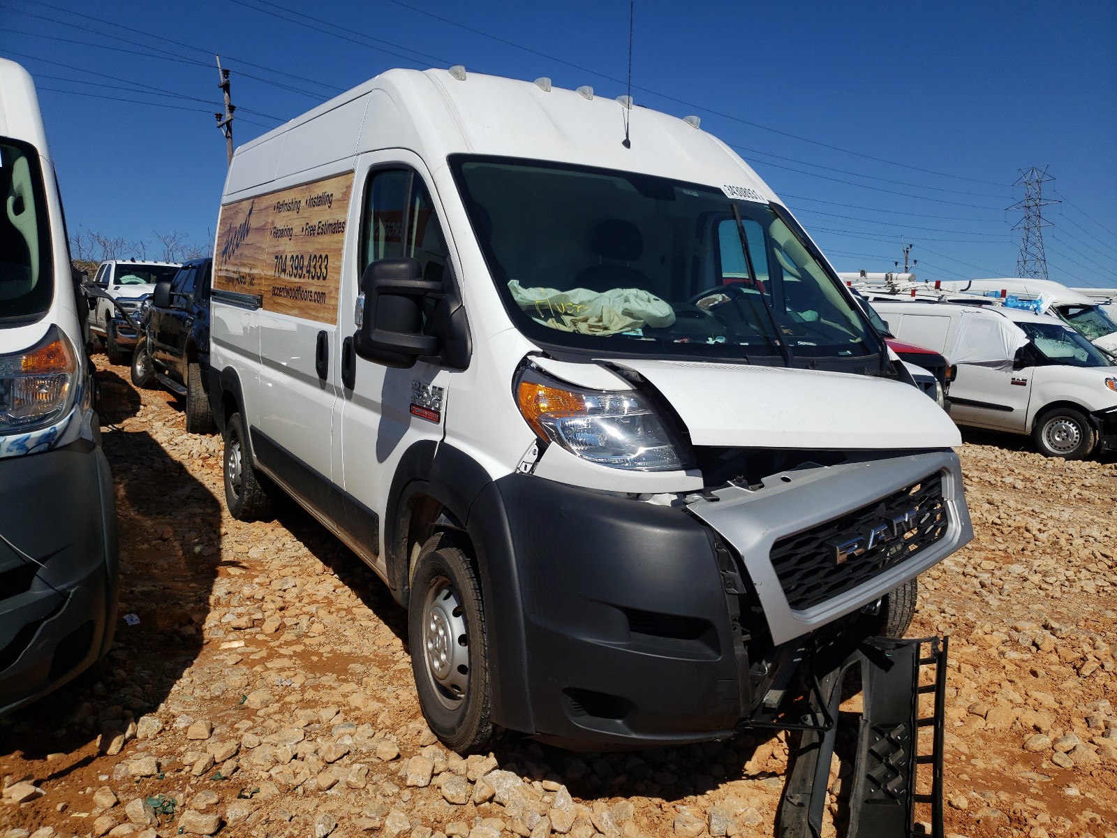 RAM PROMASTER 2019 3c6trvcg0ke524629