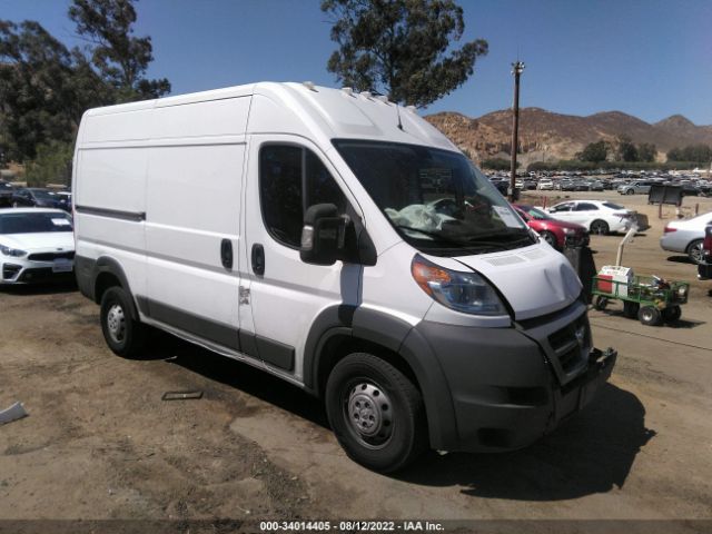 RAM PROMASTER CARGO VAN 2018 3c6trvcg2je113019