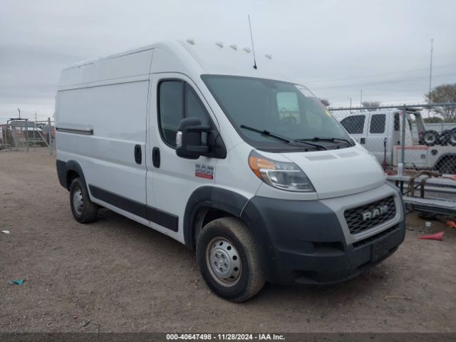 RAM PROMASTER 2500 2019 3c6trvcg7ke520917