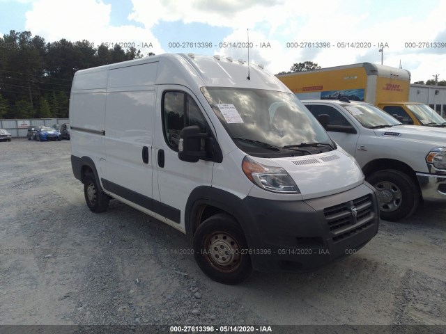 RAM PROMASTER CARGO VAN 2018 3c6trvcgxje112586