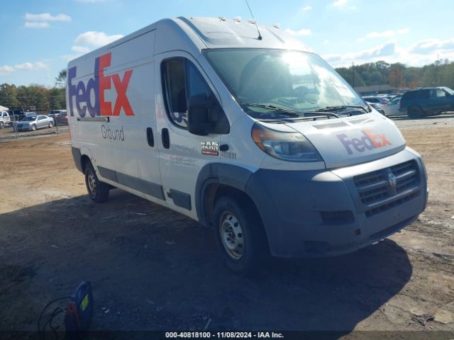 RAM PROMASTER 2500 2017 3c6trvdg2he524414