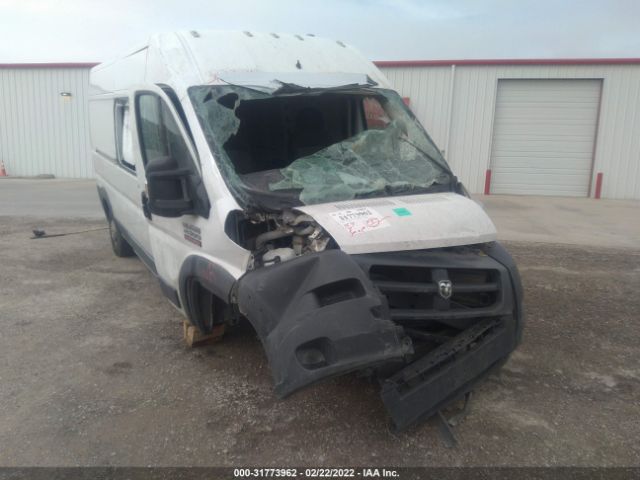 RAM PROMASTER CARGO VAN 2017 3c6trvdg6he527140