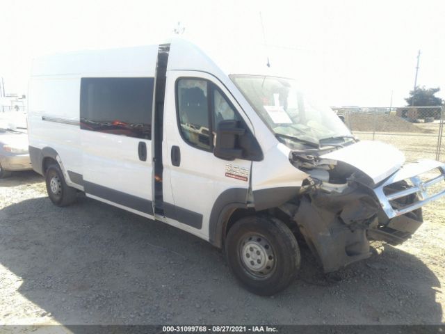 RAM PROMASTER CARGO VAN 2018 3c6trvdg6je141632