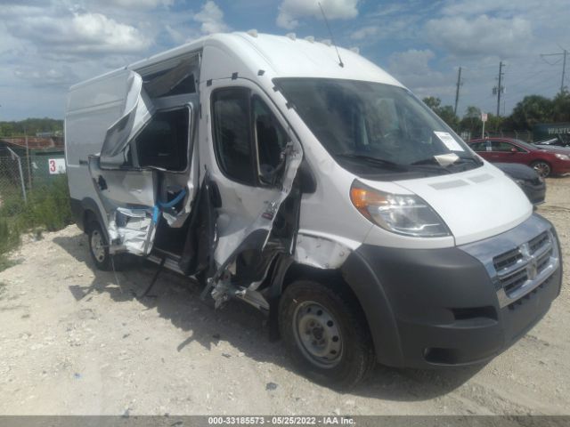 RAM PROMASTER CARGO VAN 2016 3c6trvdg8ge128888