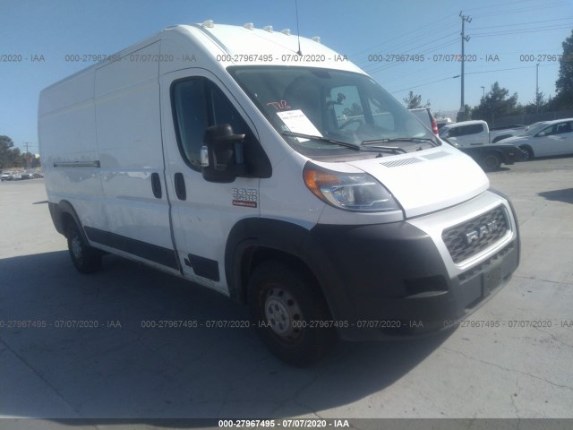 RAM PROMASTER CARGO VAN 2019 3c6trvdg8ke509892