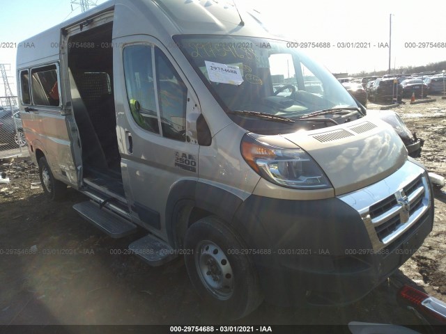 RAM PROMASTER CARGO VAN 2016 3c6trvpg4ge135297