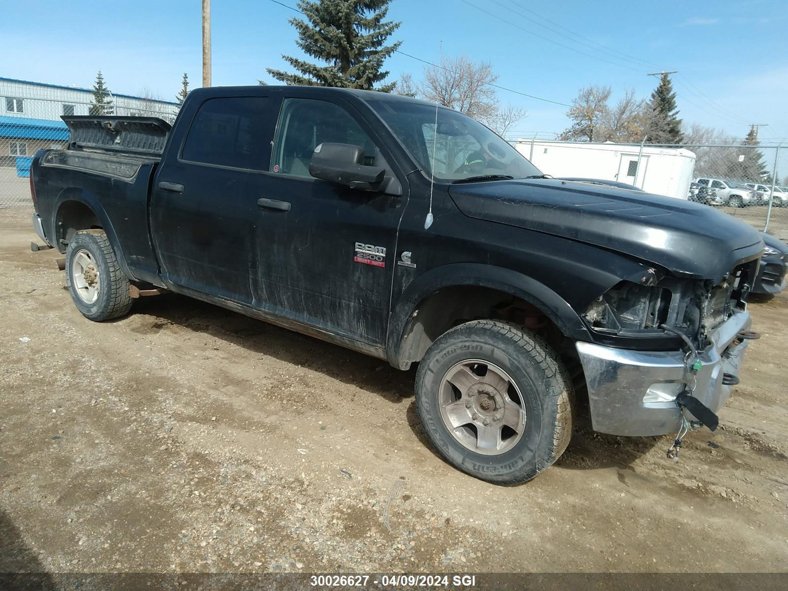 DODGE RAM 2012 3c6ud5dl6cg243245