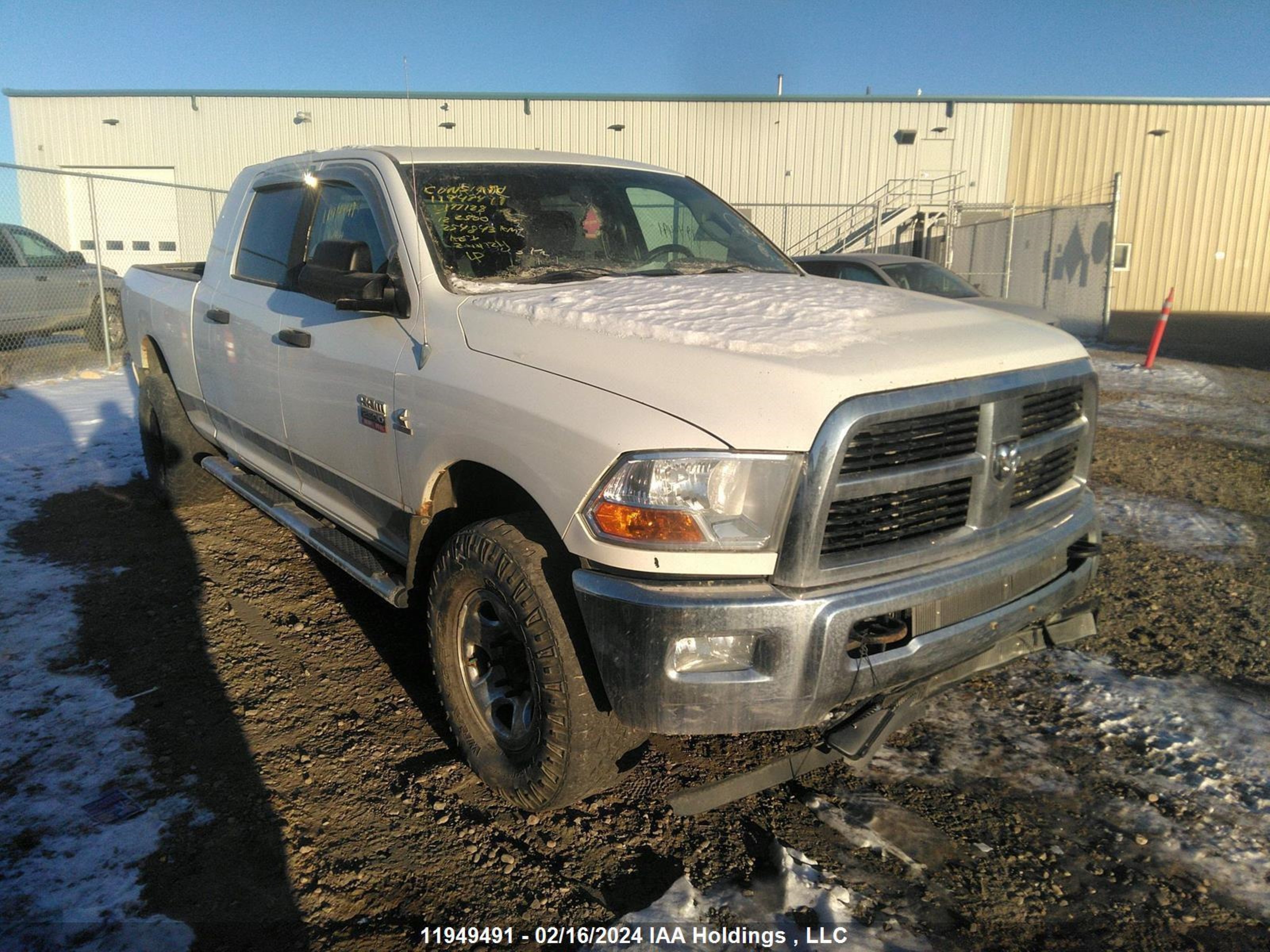 RAM 2500 2012 3c6ud5ml1cg197128