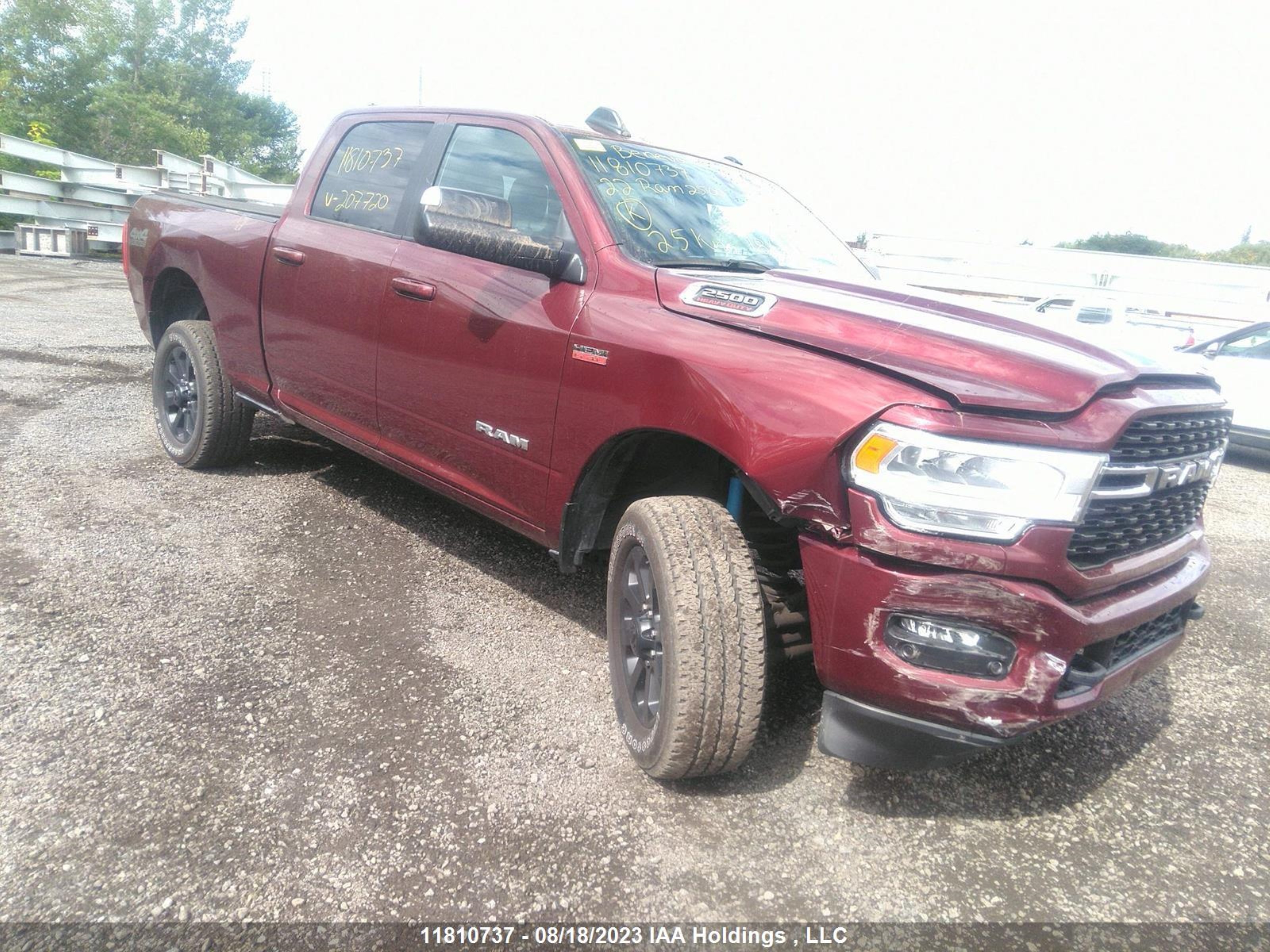 RAM 2500 2022 3c6ur5dj2ng207720