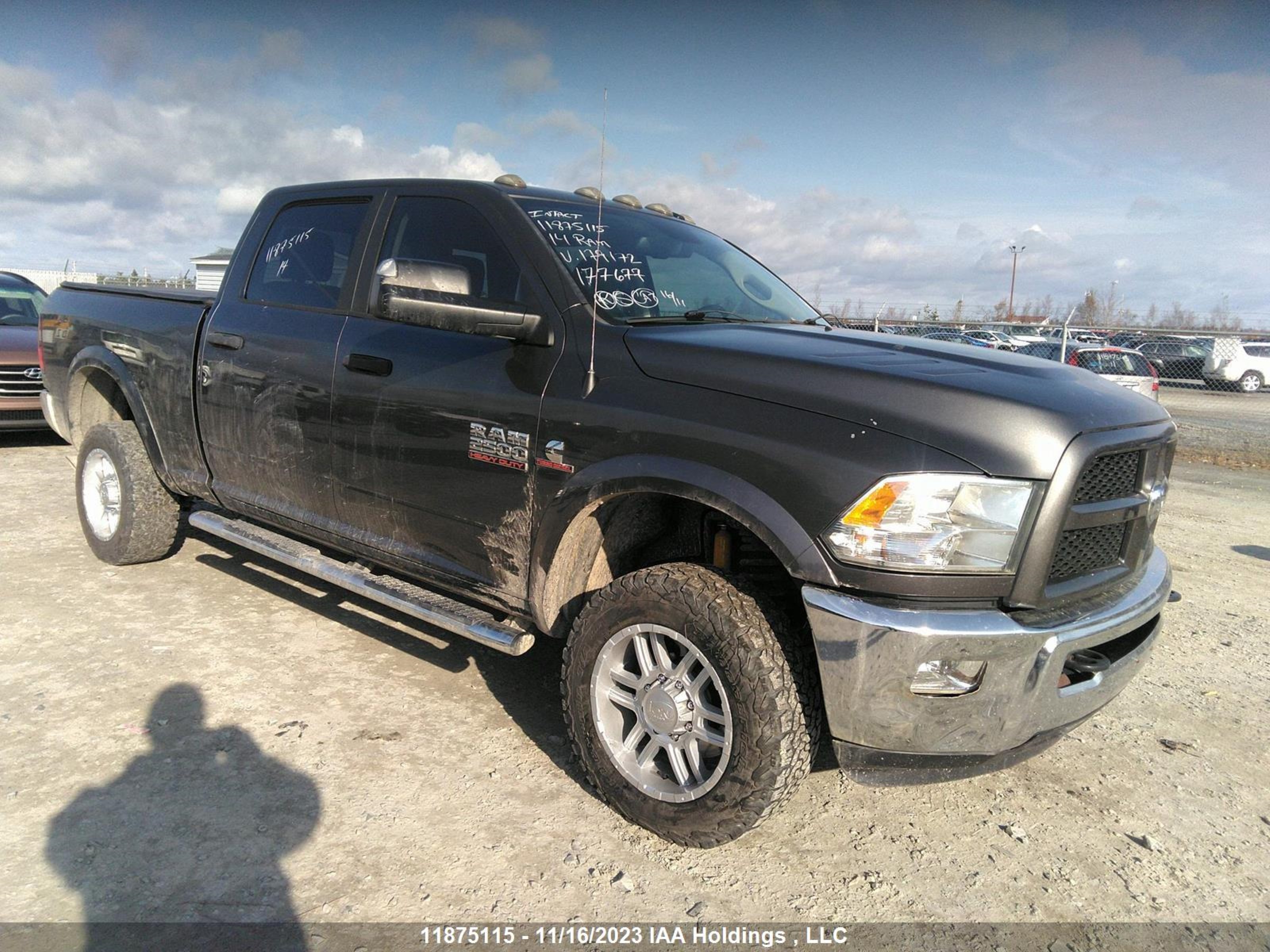 RAM 2500 2014 3c6ur5dl7eg179172