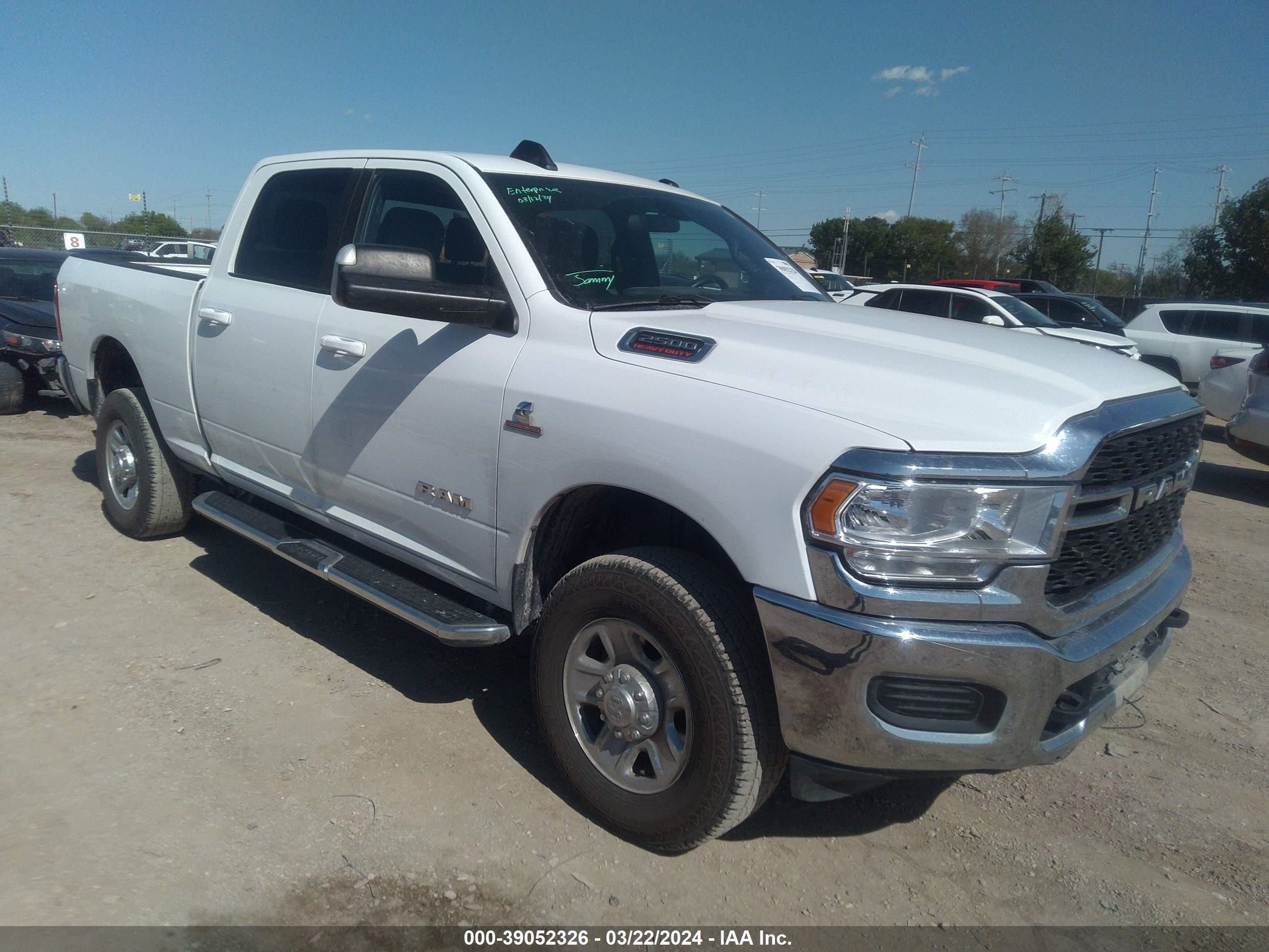 RAM 2500 2022 3c6ur5dl8ng297361