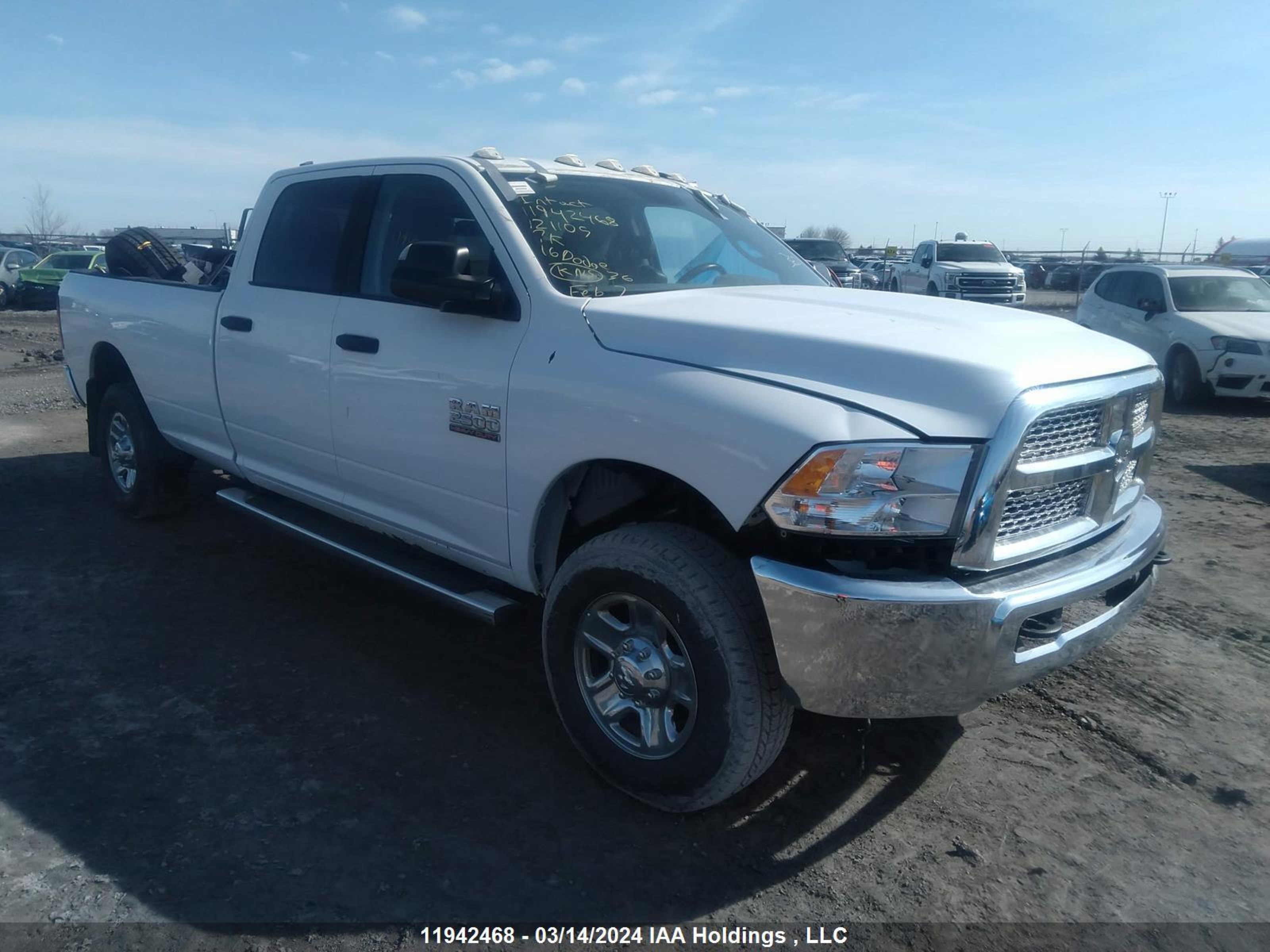 DODGE RAM 2016 3c6ur5jl0gg121105