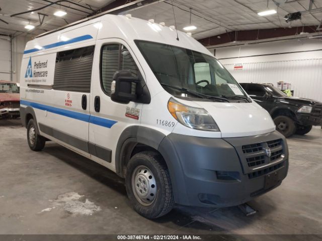 RAM PROMASTER 3500 2018 3c6urvhg2je116869