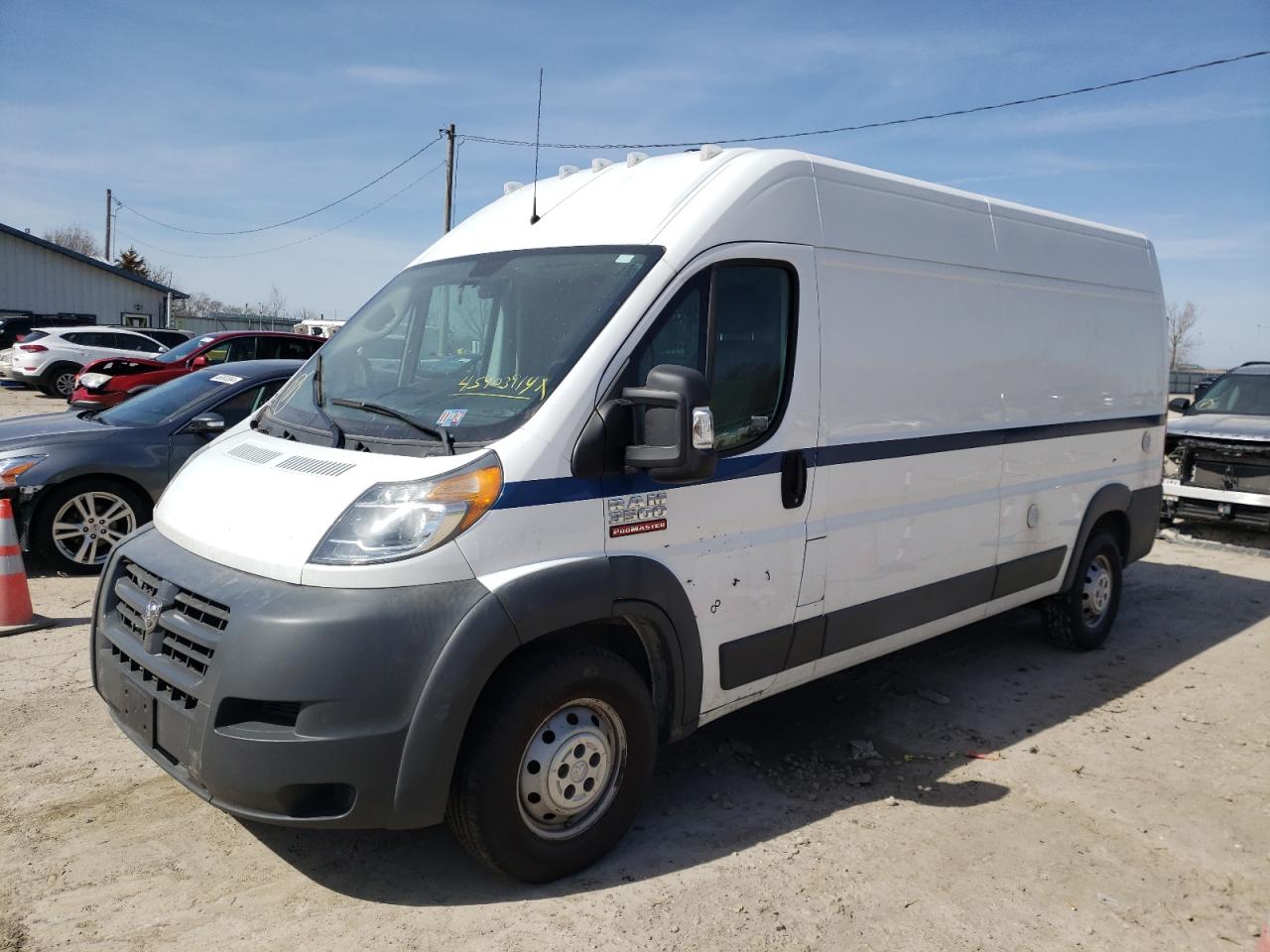 RAM PROMASTER 3500 2018 3c6urvhg7je116849