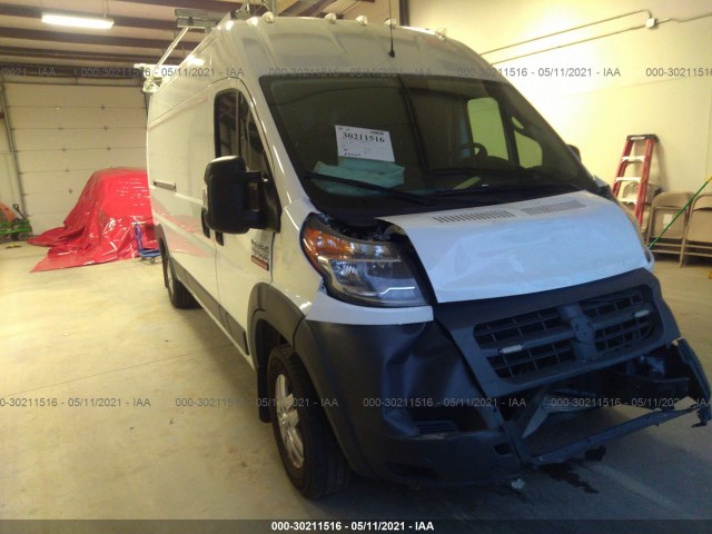 RAM PROMASTER CARGO VAN 2018 3c6urvhgxje127473