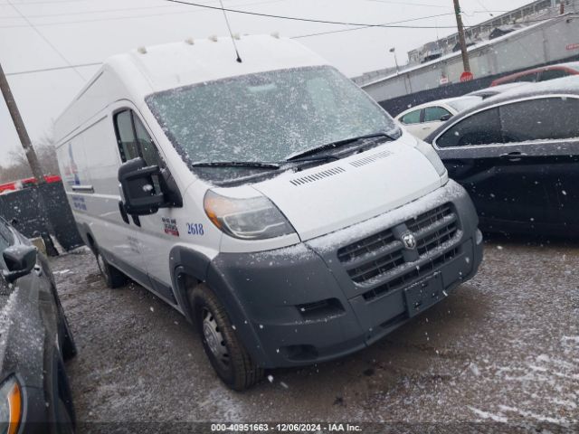 RAM PROMASTER 3500 2018 3c6urvjg0je149248