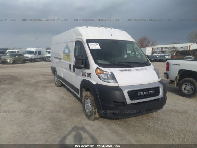 RAM PROMASTER CARGO VAN 2019 3c6urvjg4ke552912