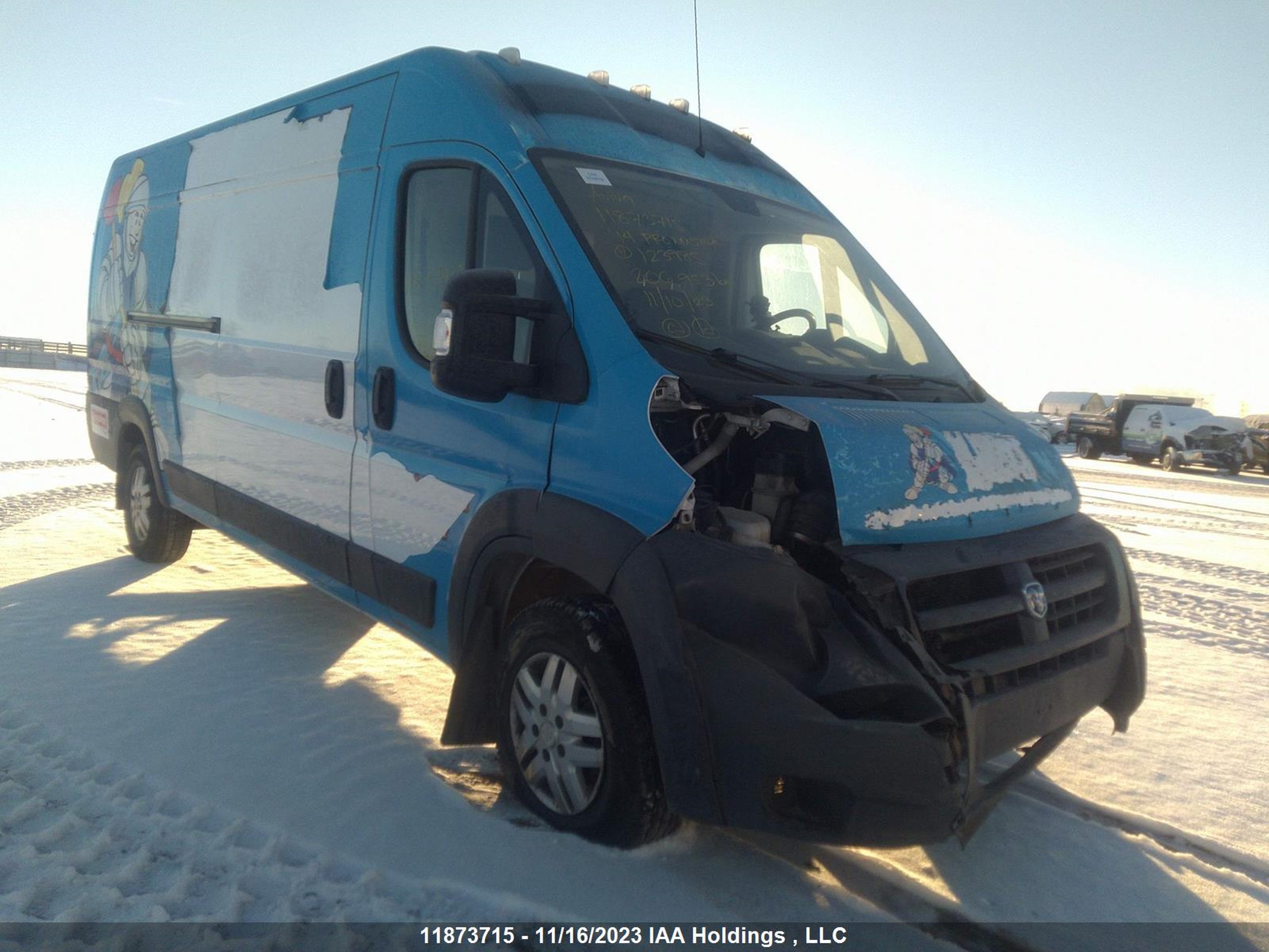 RAM PROMASTER CITY 2014 3c6urvjg6ee123985