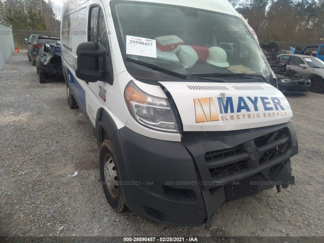 RAM PROMASTER CARGO VAN 2018 3c6urvjg7je108924