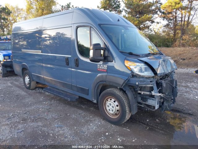 RAM PROMASTER 3500 2019 3c6urvjg8ke548877