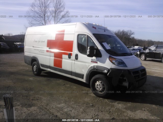 RAM PROMASTER CARGO VAN 2018 3c6urvjgxje153629