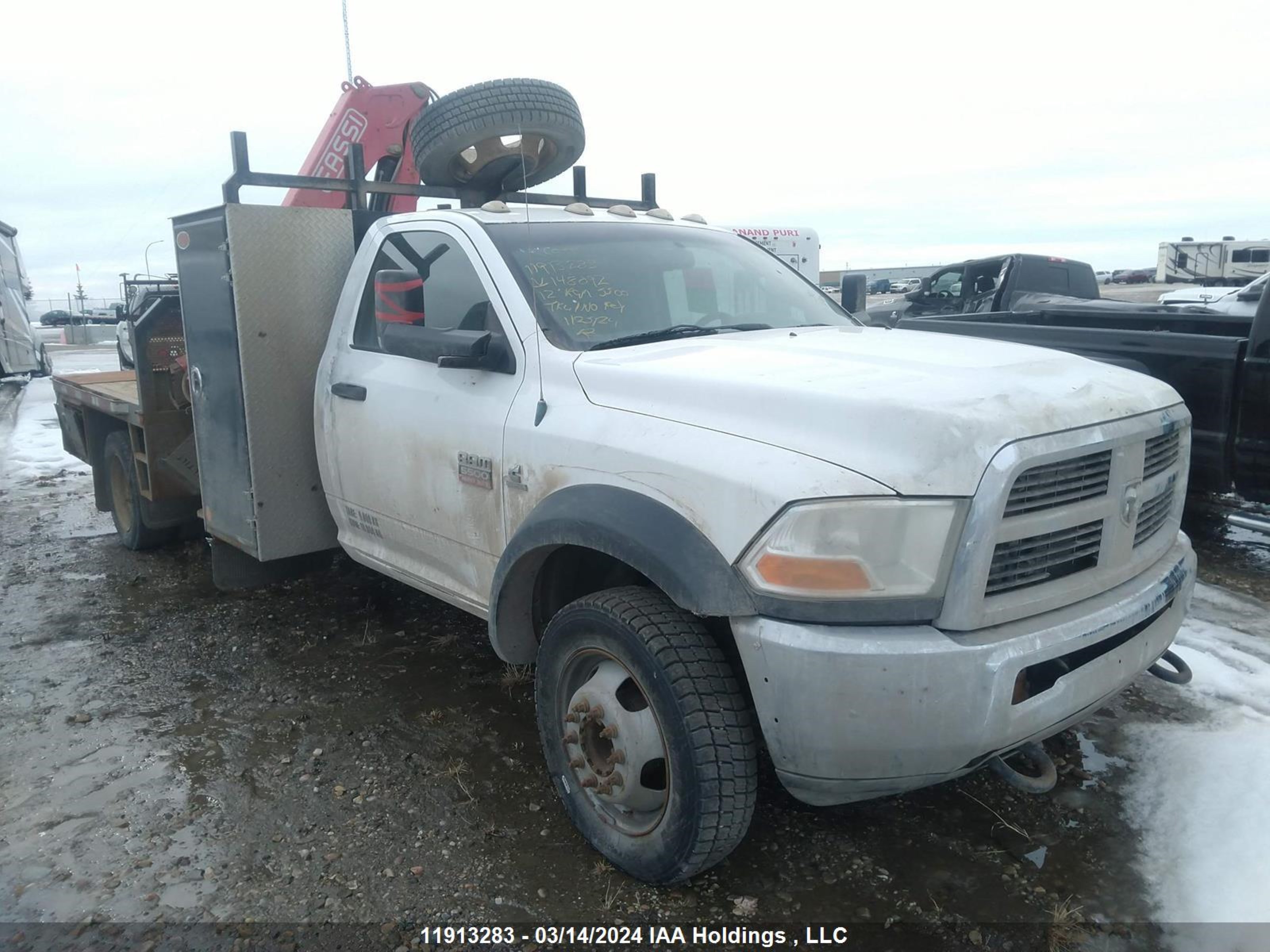 DODGE RAM 2012 3c7wdncl6cg148092