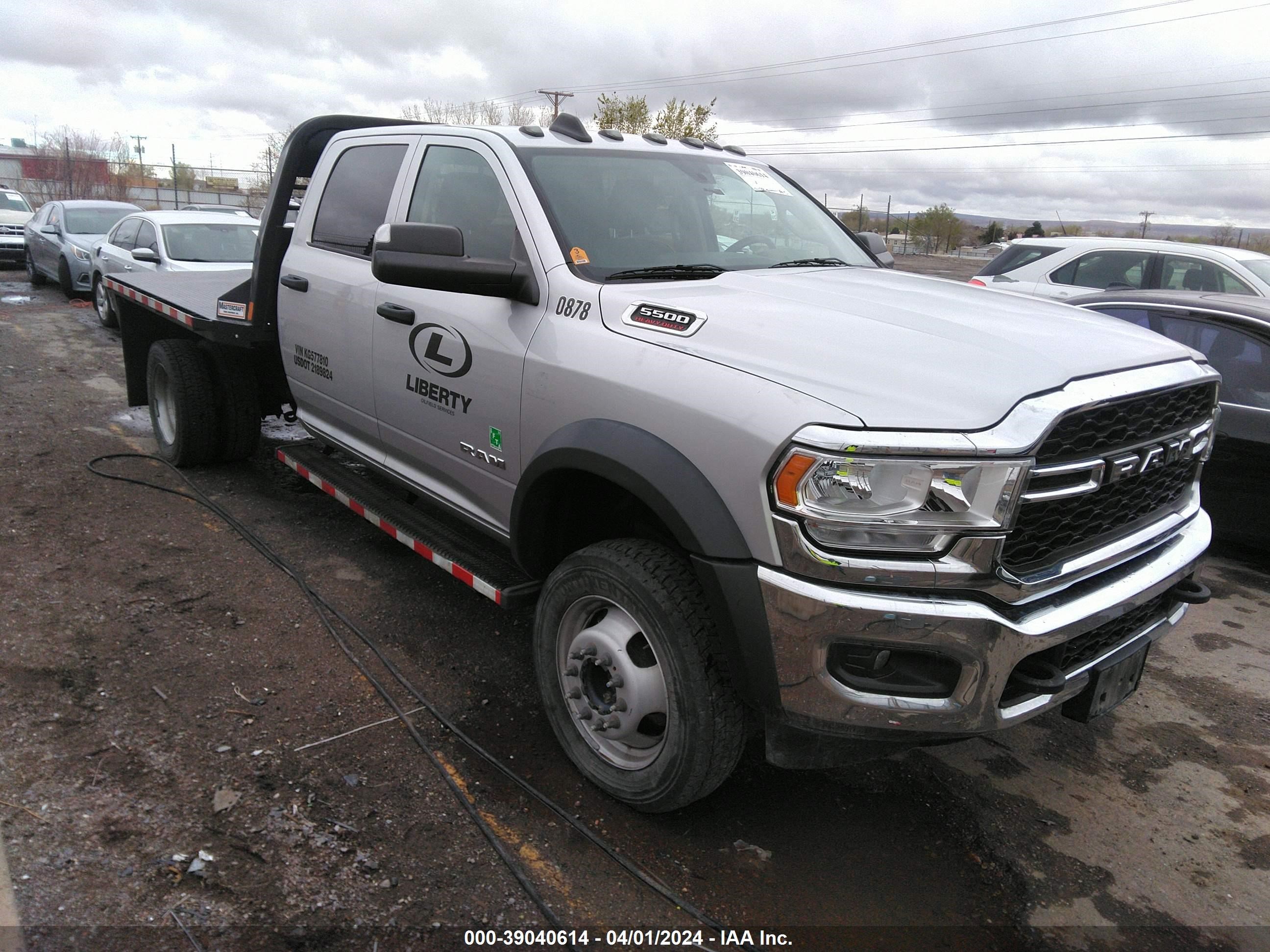 RAM 5500 2019 3c7wrnel0kg577810