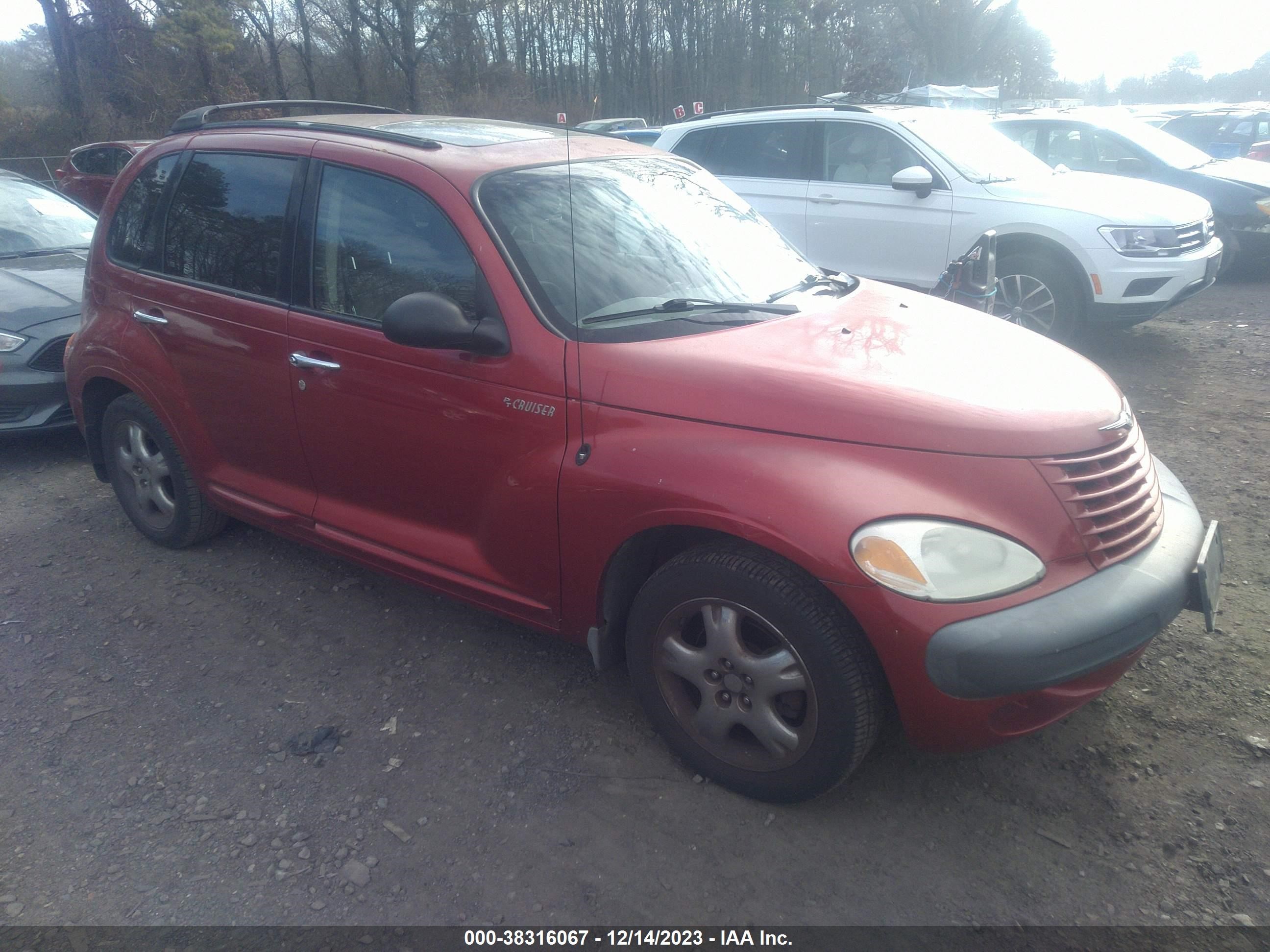 CHRYSLER PT CRUISER 2001 3c8fy4bb21t588527