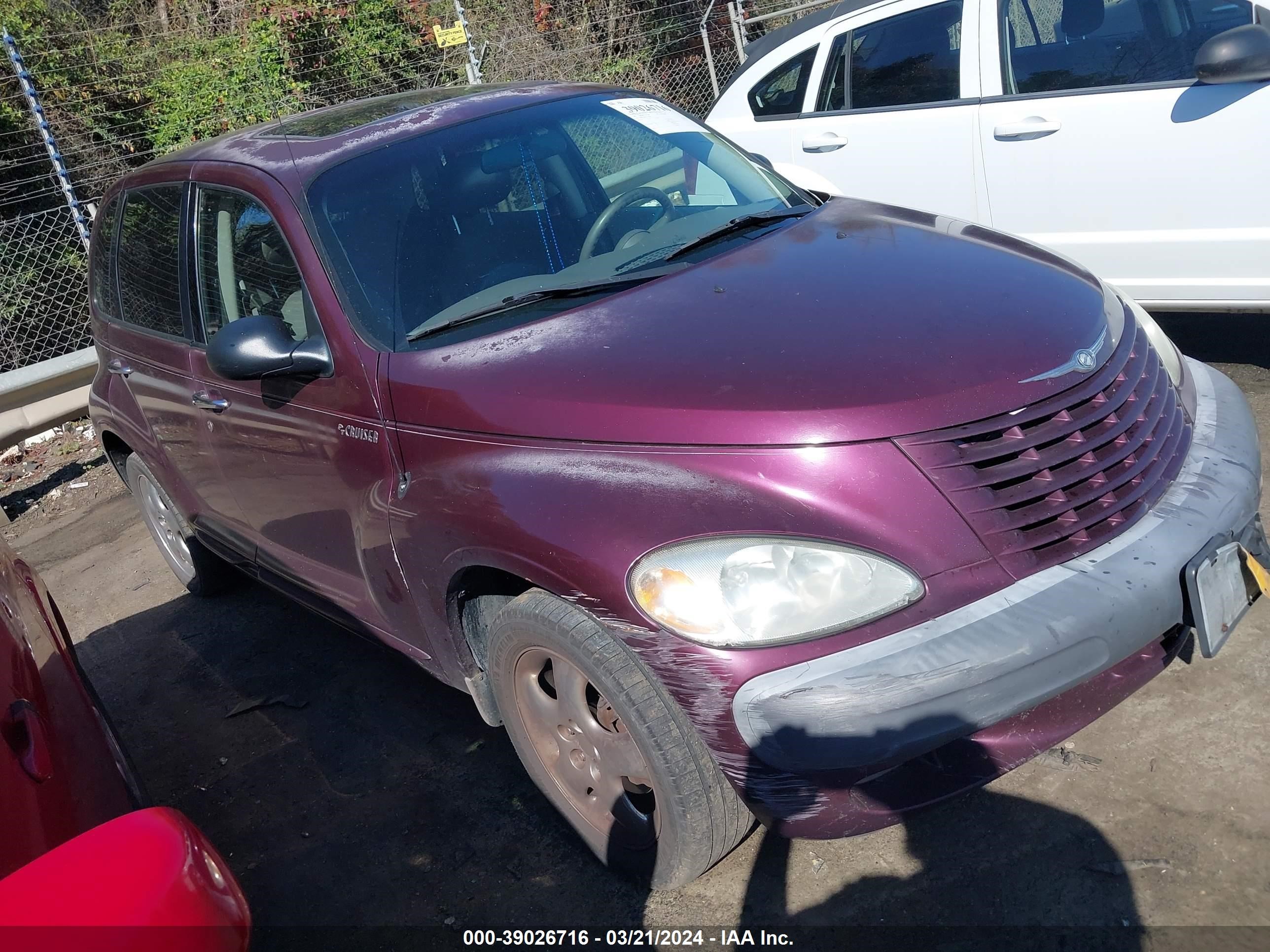 CHRYSLER PT CRUISER 2001 3c8fy4bb51t312875