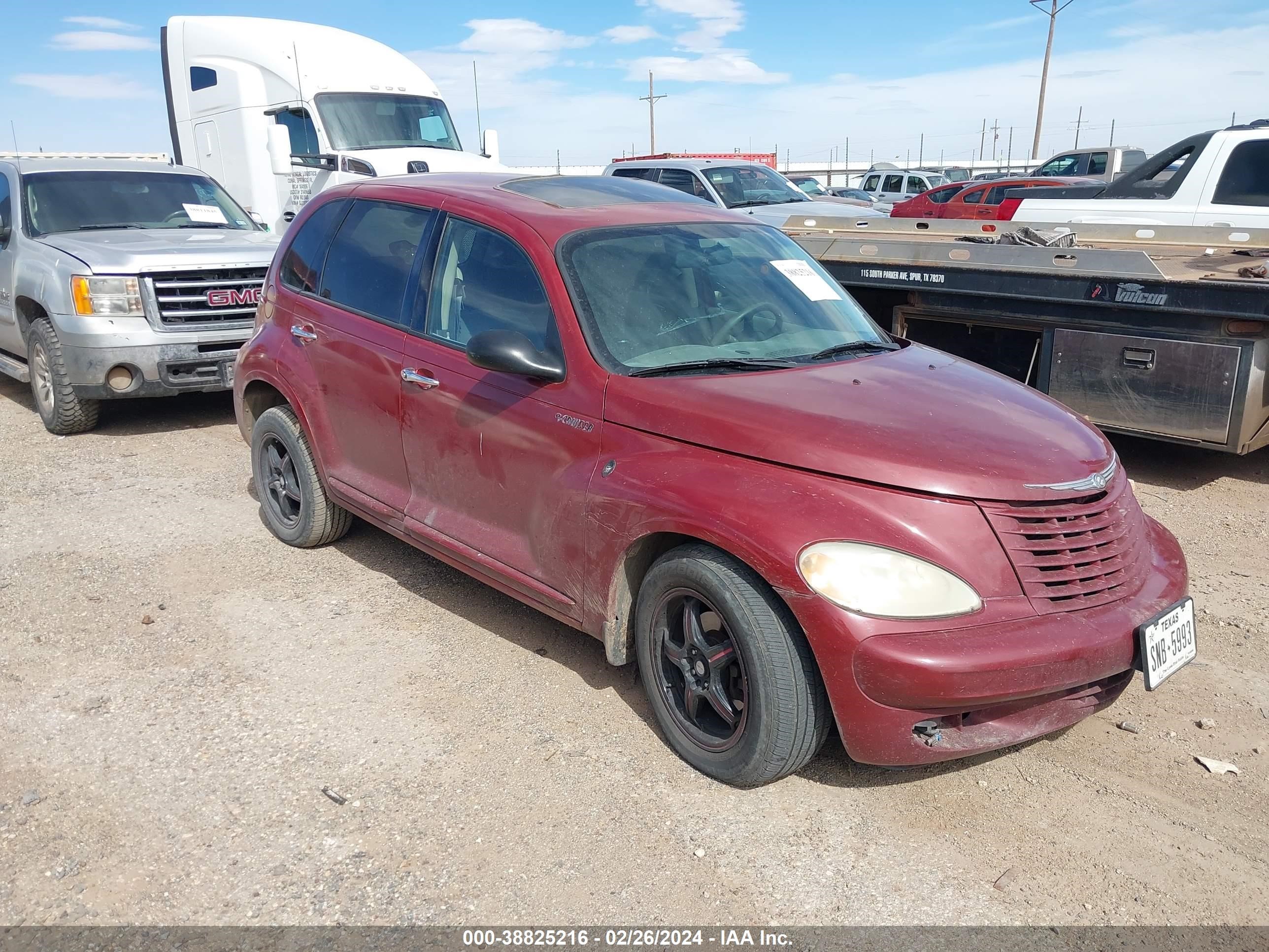 CHRYSLER PT CRUISER 2003 3c8fy68bx3t565468