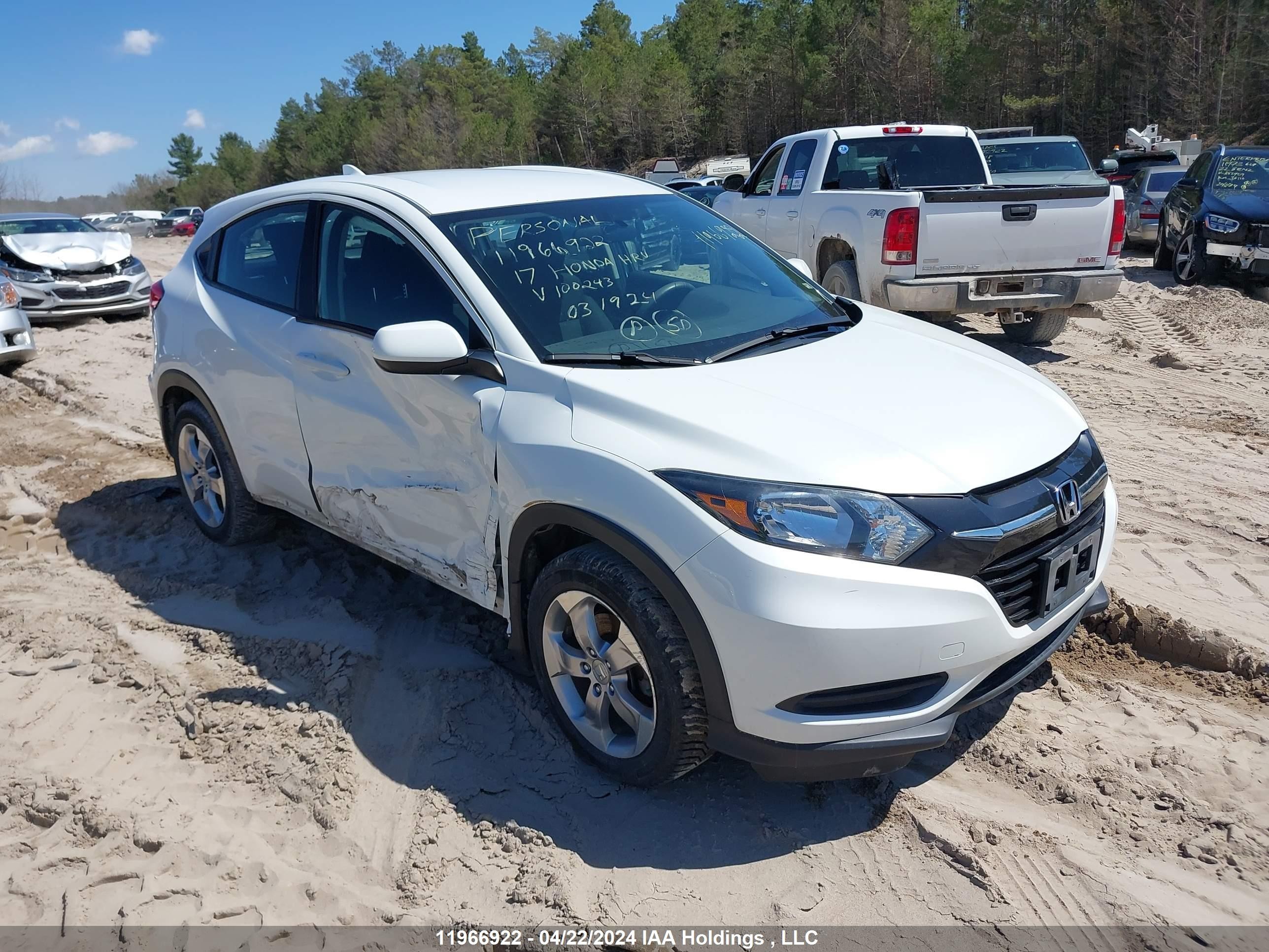 HONDA HR-V 2017 3czru5h36hm100243