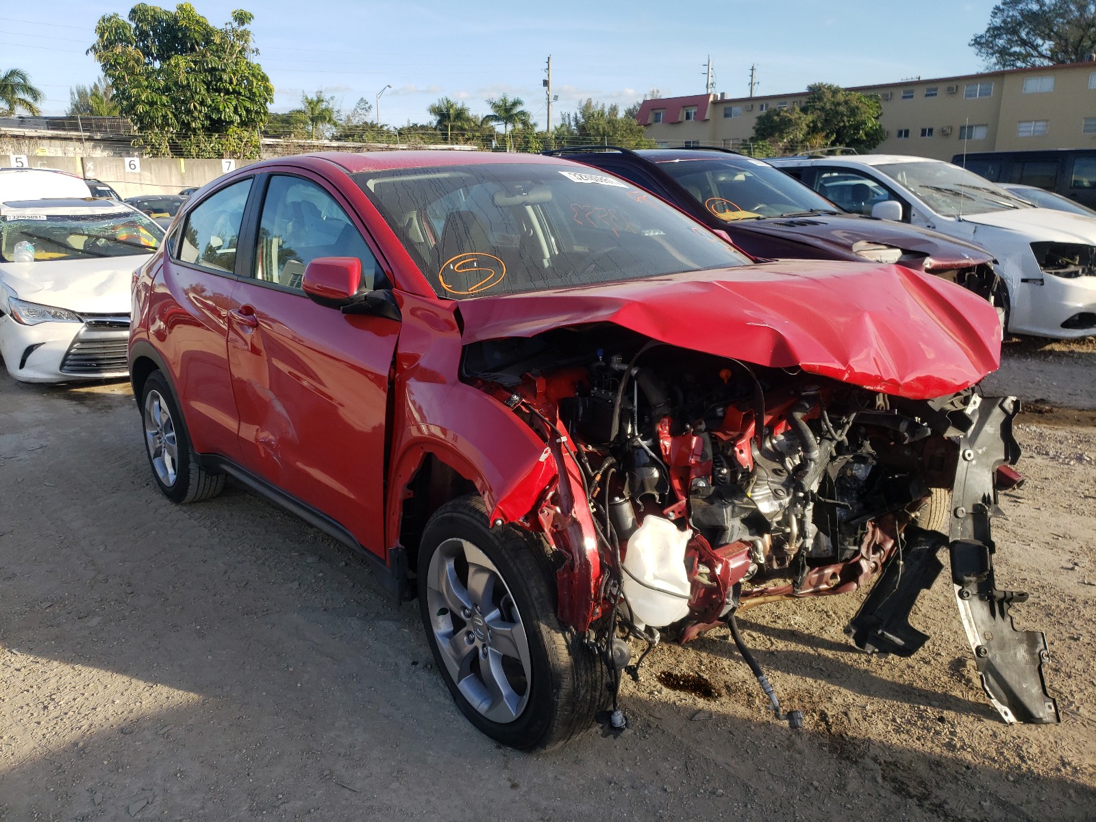 HONDA HR-V LX 2018 3czru5h3xjm710801