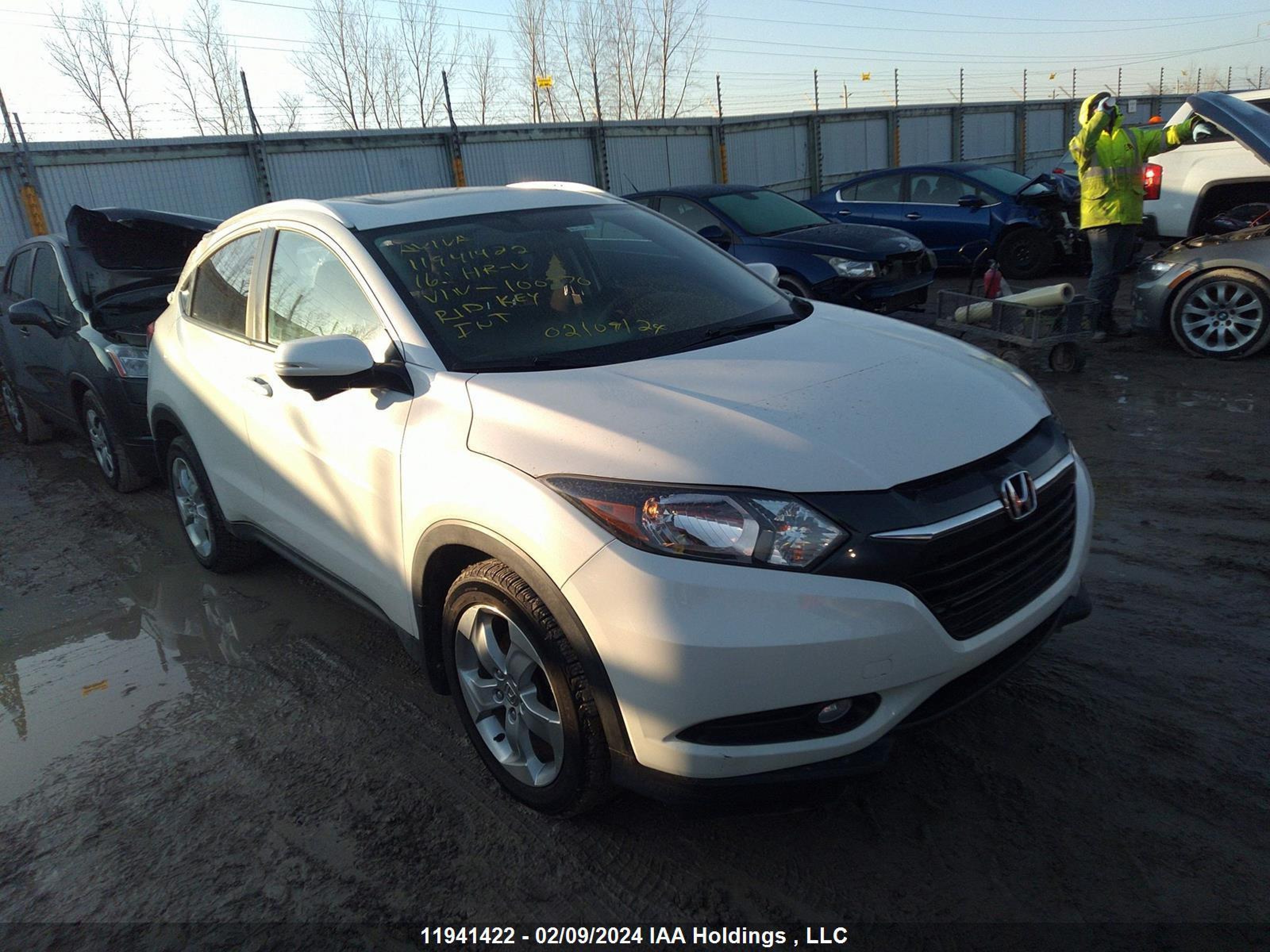 HONDA HR-V 2016 3czru5h52gm100370