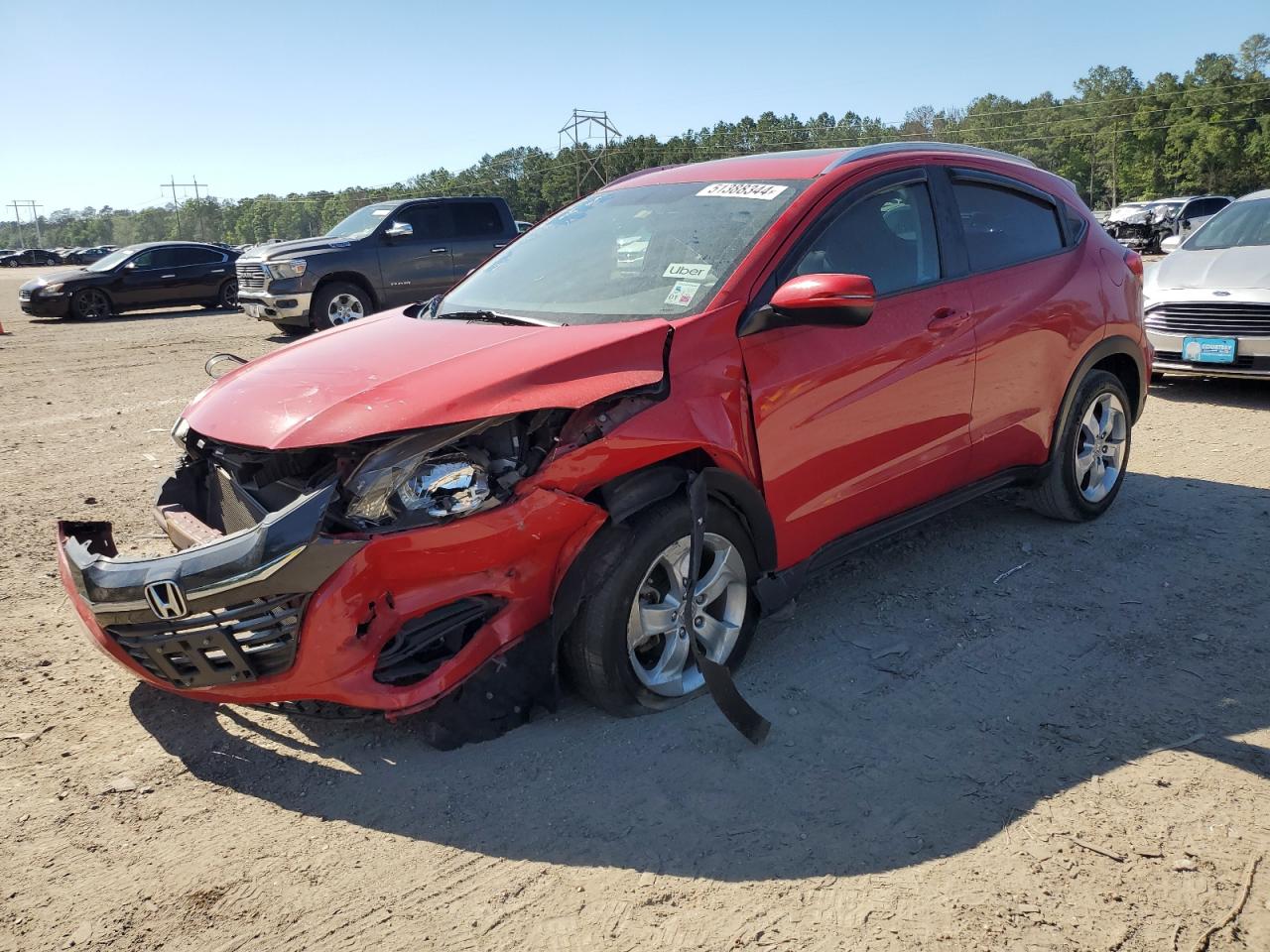 HONDA HR-V EXL 2016 3czru5h71gm738854