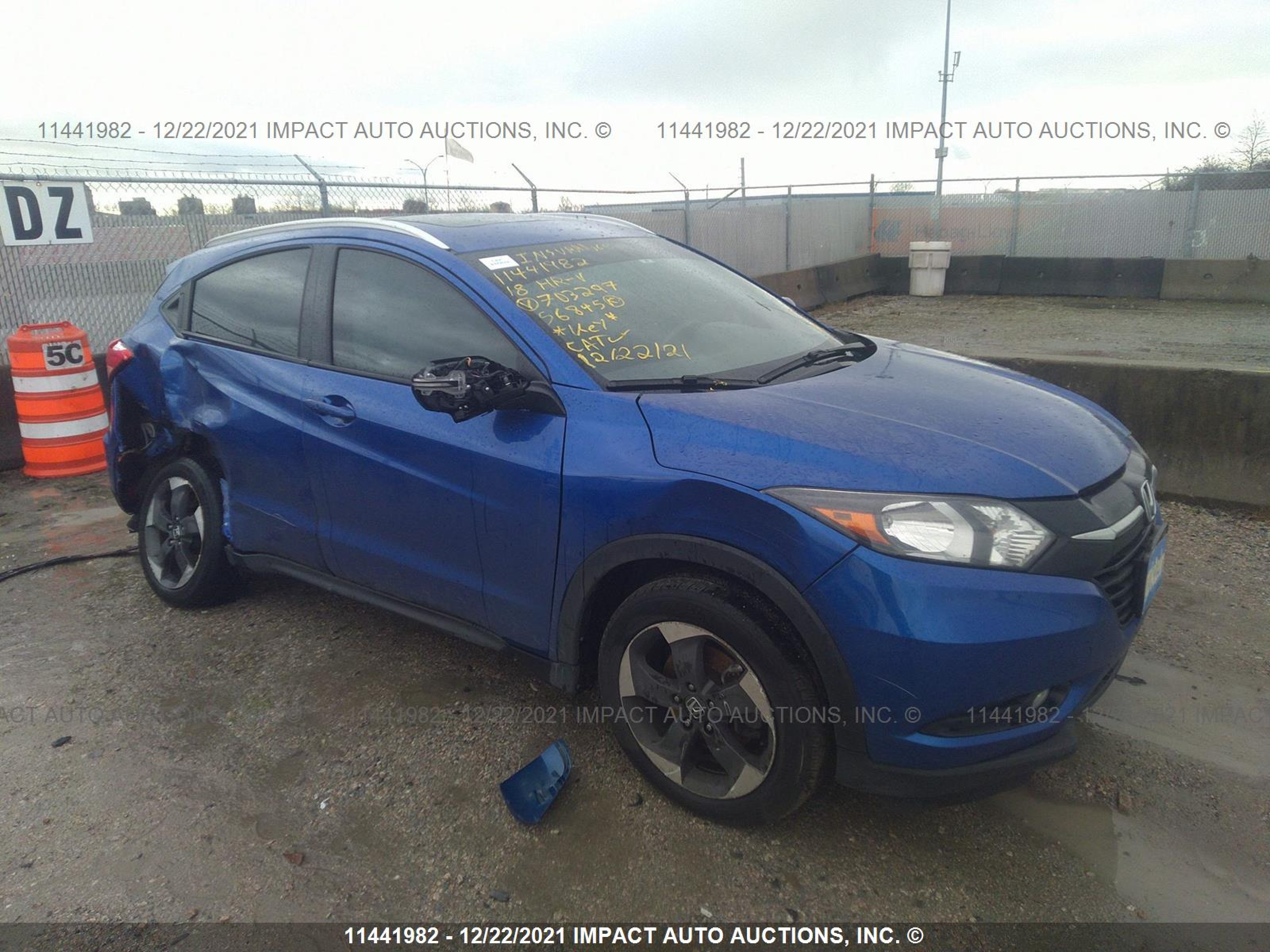 HONDA HR-V 2018 3czru6h70jm703297