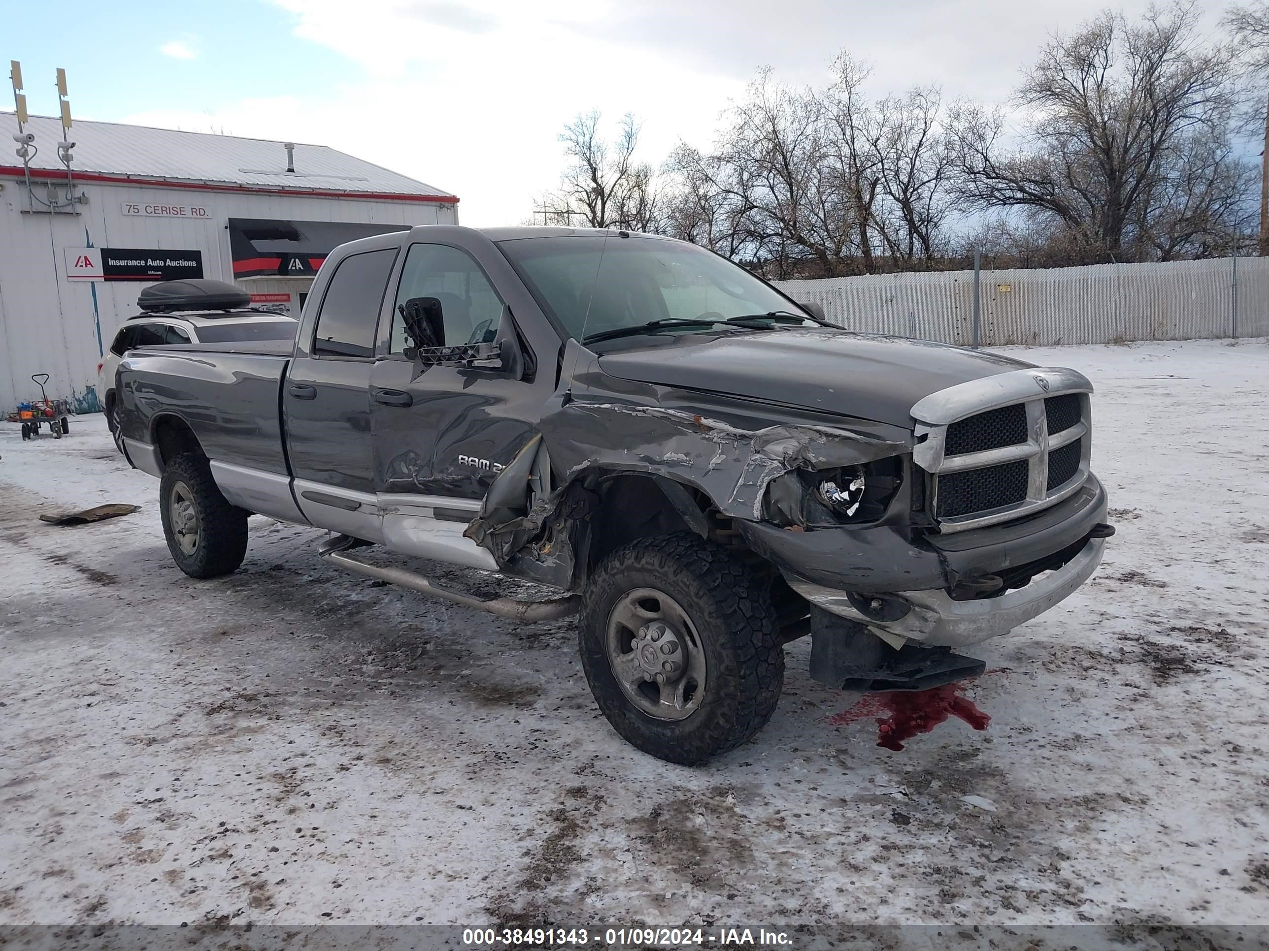 DODGE RAM 2003 3d3ku28c93g763116