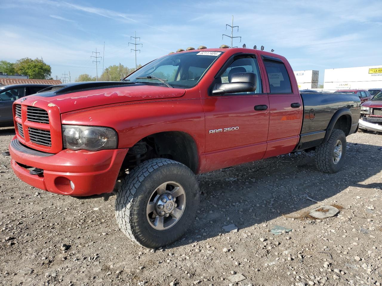 DODGE RAM 2003 3d3ku28d53g792511