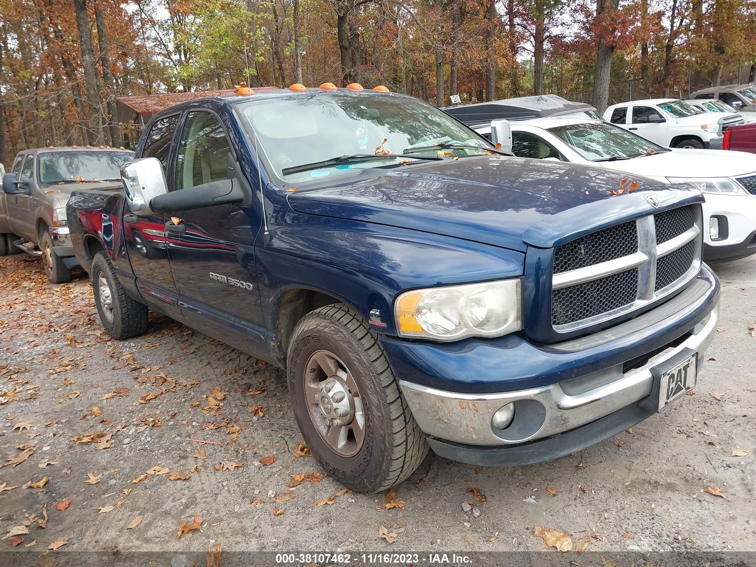 DODGE RAM 2003 3d3la38c93g840733