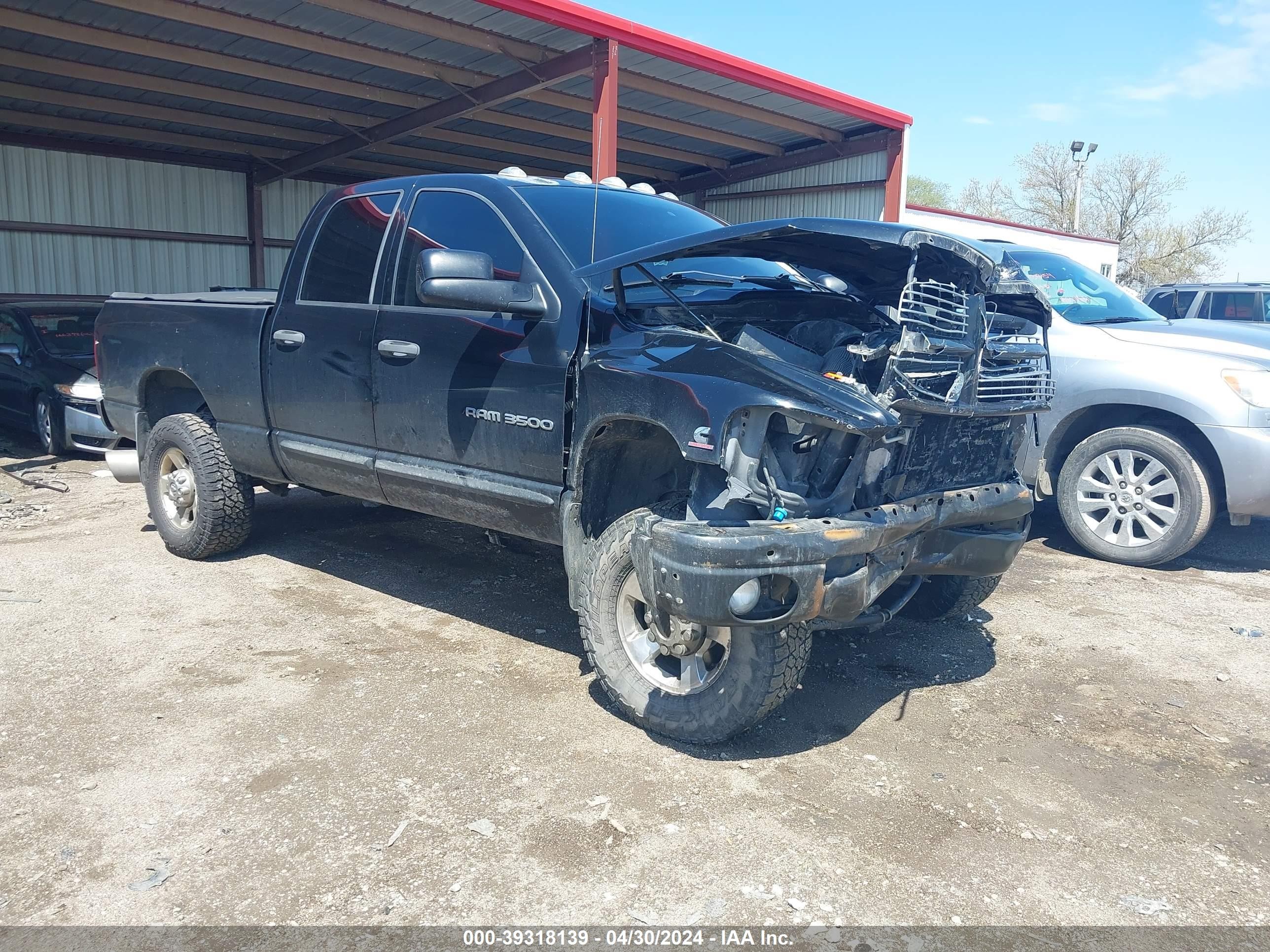 DODGE RAM 2004 3d3lu38c04g228610