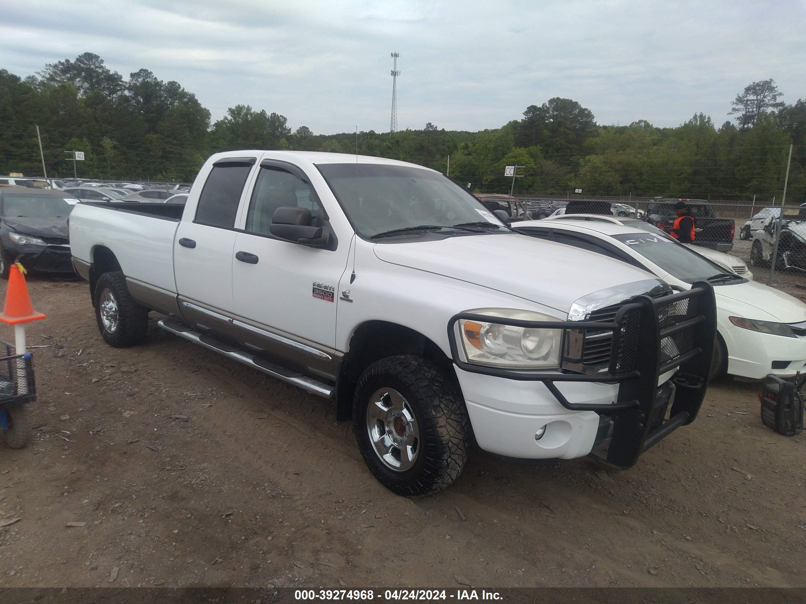 DODGE RAM 2008 3d3mx38ax8g180047