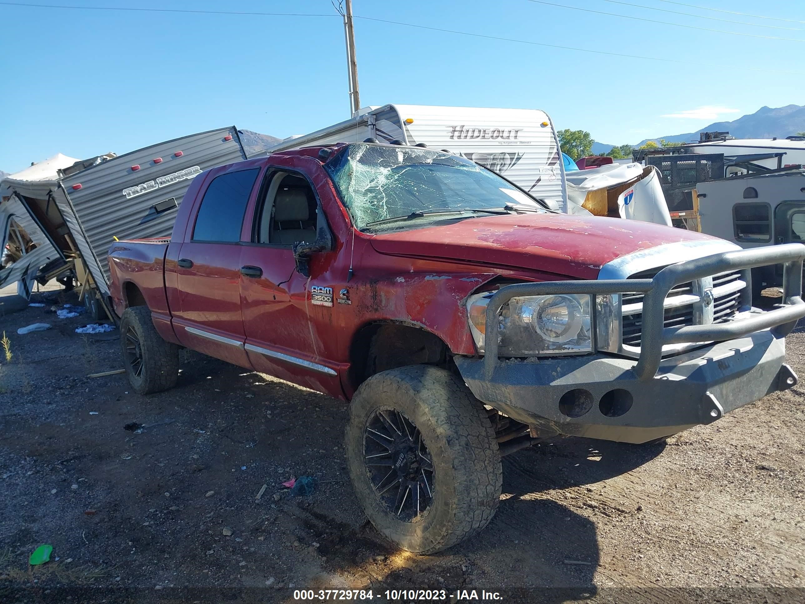 DODGE RAM 2008 3d3mx39a68g142037